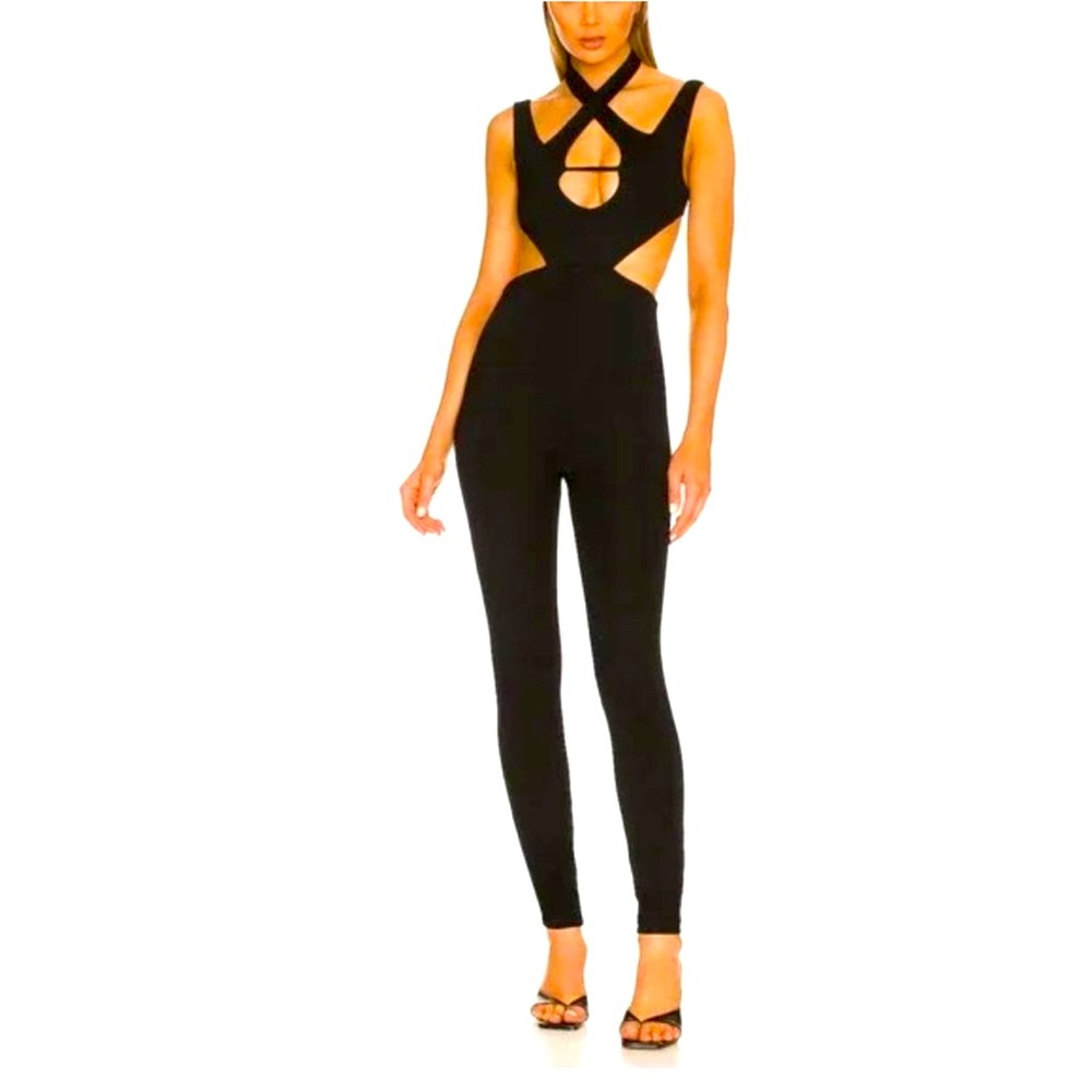 Black Luna Jumpsuit From Superdown